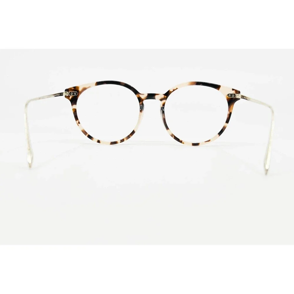 Warby Parker Langley Eyeglasses Men Tortoise Shell Round Frame 50-18-140